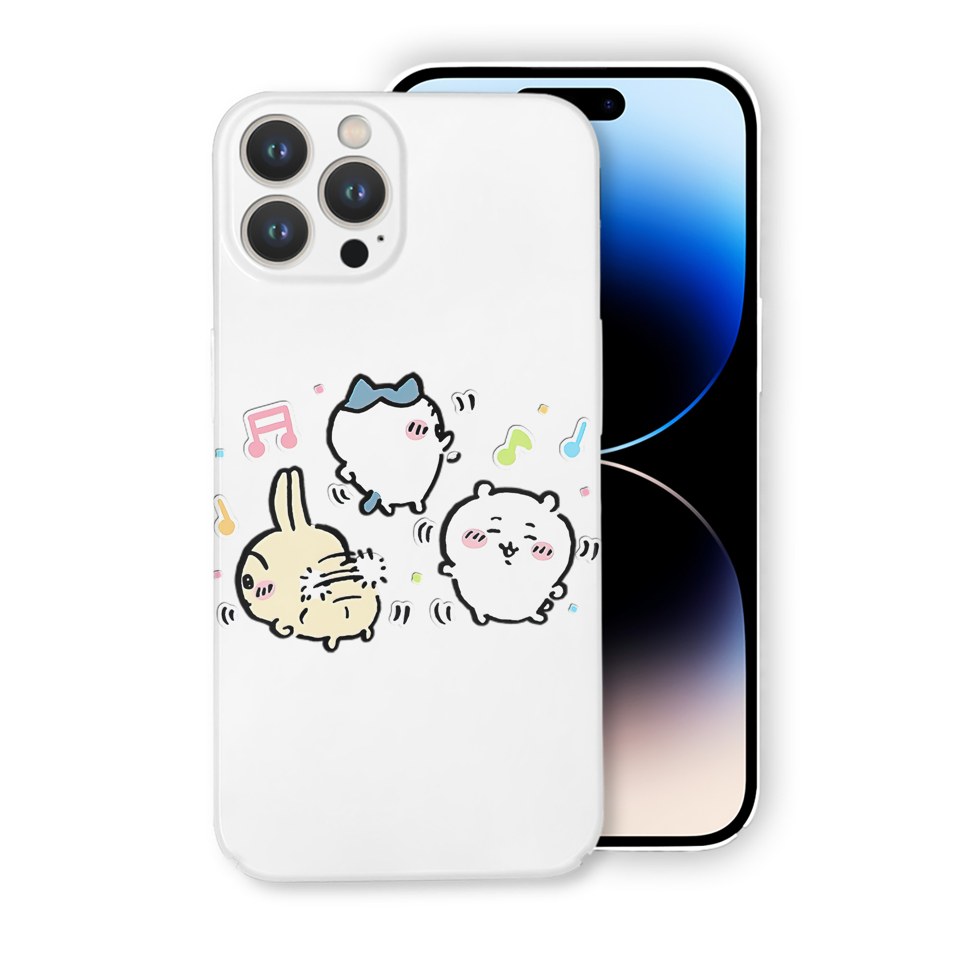（画像用） ちいかわ うさぎ Chii-kawa usagi 【iPhone 14シリーズ対応】ハードケース